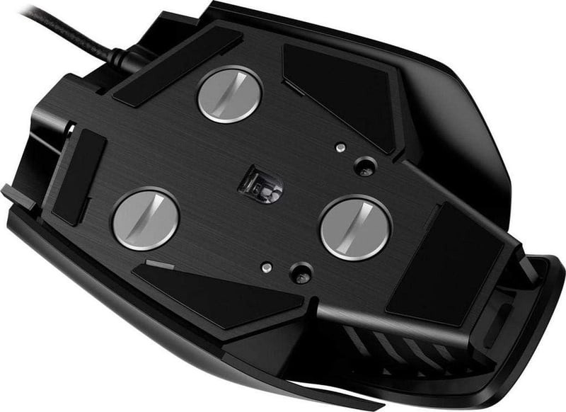 Corsair M65 Pro RGB Gaming Egér 12000 DPI Optikai Szenzor Állítható Súlyok - Mouse, black, Modern