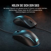 Herná myš Corsair M75 Wired RGB – 26000 DPI – Vymeniteľné bočné tlačidlá – FPS – Čierna – PC 2