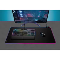 Látková herná podložka pod myš Corsair MM700 RGB - Extended 930x400 mm - čierna 2
