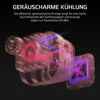 Sistem de răcire cu lichid pentru CPU Corsair Nautilus 240 RS LCD - AIO de 240 mm, ecran LCD IPS de 2,1 inchi, Intel LGA 1851/1700, AMD AM5/AM4, 2x ventilatoare RS120, negru 7
