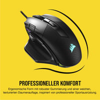 Mouse Gaming cu fir Corsair NIGHTSWORD RGB pentru FPS/MOBA - Negru 6