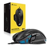 Mouse Gaming cu fir Corsair NIGHTSWORD RGB pentru FPS/MOBA - Negru 9