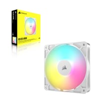 Corsair RS120 ARGB 120 mm PWM ventilátor do PC, biela - Daisy-Chain pripojenie - Tichý chod - Magnetické ložisko - Balenie 1 kus 8