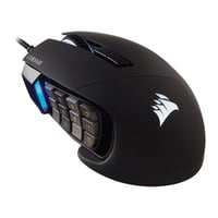 Káblová herná myš Corsair Scimitar RGB Elite pre MOBA/MMO hry – čierna 4