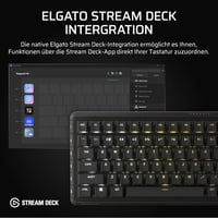 Corsair Vanguard 96 Mechanikus Gaming Billentyűzet MLX Plasma, 8000Hz, LCD Kijelző, QWERTZ Német kiosztás 9