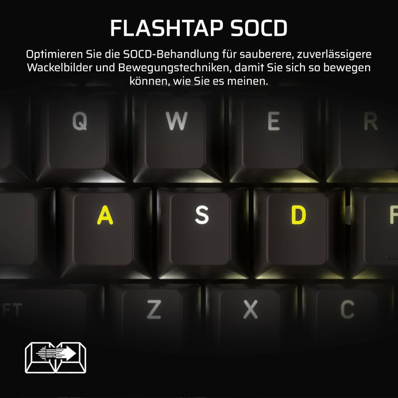 Corsair Vanguard 96 Mechanikus Gaming Billentyűzet MLX Plasma, 8000Hz, LCD Kijelző, QWERTZ Német kiosztás