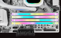 Kit de memorie Corsair Vengeance RGB PRO DDR4 16 GB (2x8 GB) 2666 MHz CL16 XMP 2.0 Alb, LED RGB 8