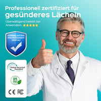 COSLUS C20 Elektromos Szájzuhany 300ml Tartállyal IPX7 Vízálló 5 Fúvóka 4