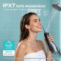 COSLUS C20 Elektromos Szájzuhany 300ml Tartállyal IPX7 Vízálló 5 Fúvóka 7