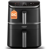 Teplovzdušná fritéza Cosori Air Fryer Turbo Tower 10,8 l, 2 zásuvky, 6 v 1, 3 úrovne varenia, kompaktný dizajn, bez oleja 1