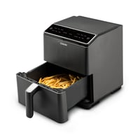 Friteuză cu aer cald Cosori Dual Blaze CAF-P585S WiFi 6,4L, 11 în 1, element de încălzire dublu, fără ulei, gri închis 4
