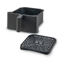 Friteuză cu aer cald Cosori Dual Blaze CAF-P585S WiFi 6,4L, 11 în 1, element de încălzire dublu, fără ulei, gri închis 8