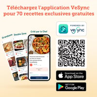 Teplovzdušná fritéza Cosori TwinFry 10L, duálne vyhrievacie teleso, 2 komory s vyberateľnou prepážkou, WiFi, 6 v 1, úspora energie 45 % 9