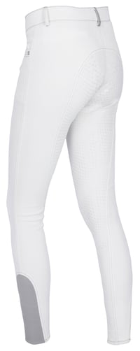 Pantaloni de echitație pentru femei Covalliero Basic Plus – albi, mărimea 38 (UE) 2