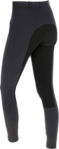 Jazdecké nohavice s celosedom Covalliero Economic – modré – veľkosť 34 5
