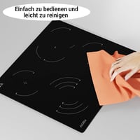 COVERCOOK 60 cm kerámia főzőlap 4 zónás sütőzónával és csúszkavezérléssel 7