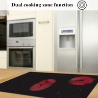 COVERCOOK 90 cm-es üvegkerámia főzőlap 5 zónával, érintésvezérlés, 8400 W 5