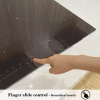 COVERCOOK 90 cm-es üvegkerámia főzőlap 5 zónával, érintésvezérlés, 8400 W 6