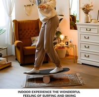 Cowiewie Balance Board 15mm + 10mm Parafa Tekercs 150kg Terhelhetőség 2