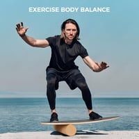 Cowiewie Balance Board 15mm + 10mm Parafa Tekercs 150kg Terhelhetőség 3