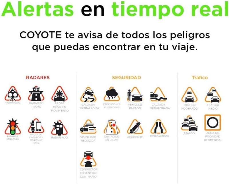 Coyote Mini radarjelző