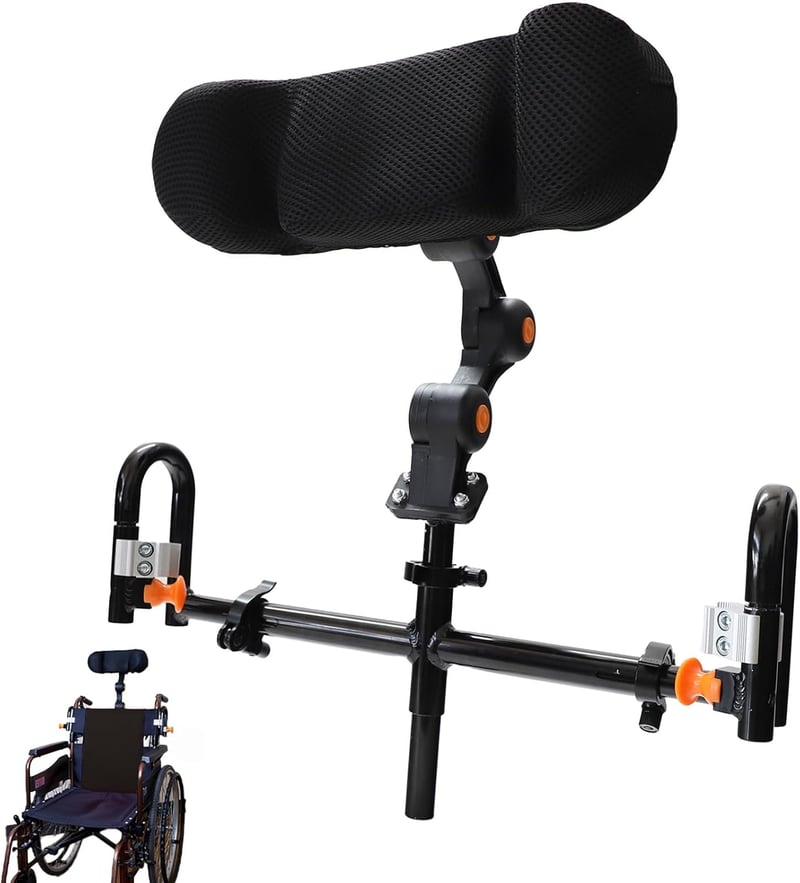 Cozyara Állítható Kerekesszék Fejtámla Ergonomikus Nyaktámasz Univerzális Kerekesszékhez