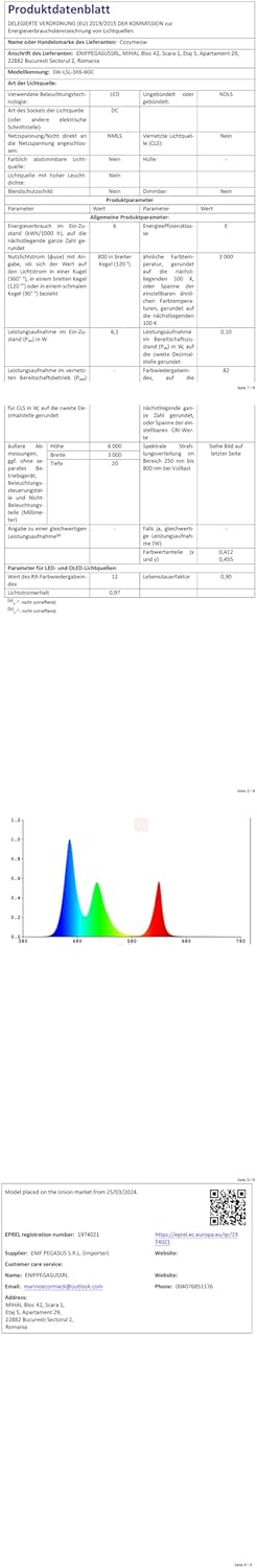 Cozymeow LED Fényfüggöny 2db 600 LED 6x3m - Meleg Fehér Tündérfény 8 Világítási Móddal és Időzítővel - Vízálló Beltéri/Kültéri Dekoráció Esk