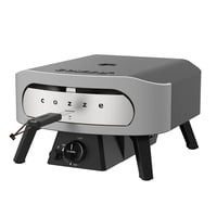Cozze 13-inčni plinski pekač za pizzu Classic 30 mbar | Ploča od kordierita | Automatsko paljenje | Ugrađeni termometar | Nehrđajući čelik | Pečenje za 2 minute 3