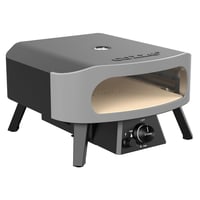 Cozze 13-inčni plinski pekač za pizzu Classic 30 mbar | Ploča od kordierita | Automatsko paljenje | Ugrađeni termometar | Nehrđajući čelik | Pečenje za 2 minute 5