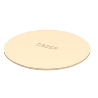 Cozze 17" kamen za pizzu Ø42,5 x 1,0 cm - Za pećnice za pizzu i roštilje - Hrskava pizza kod kuće - Idealan za rotacijske pećnice za pizzu 1