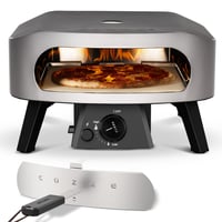 Cuptor de Pizza pe Gaz Cozze 13 Inchi - Cuptor de Pizza Exterior pe Gaz de Masă cu Regulator (50 mbar) 1