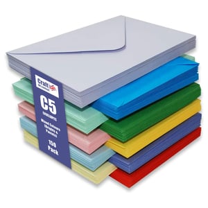 Craft UK Limited 2281 C5 omotnice u mješovitim bojama, 150 komada