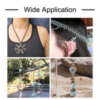 Craftdady 2000 ks 8 mm x 1 mm otvorené spojovacie krúžky z nehrdzavejúcej ocele na výrobu šperkov 6
