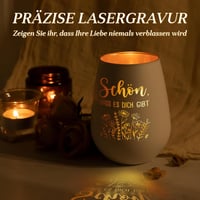Craftique Személyre szabott Lámpa Nőknek - Ajándék Barátnőnek, Feleségnek, Anyának 5