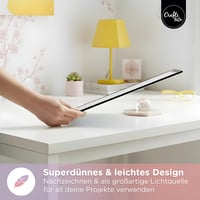 Crafts&Co LED svjetleći stol A3, podesiva svjetlina, lightpad 470x345 mm, USB priključak, podloga za diamond painting i crtanje, svjetlosna ploča 3