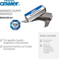 Cramer fürdőkád tisztító gumi makacs lerakódások eltávolítására 4