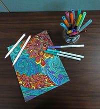 Sada umývateľných fixiek Crayola Super Tips, 12 ks, rôzne farby, stredný hrot, na školské a voľnočasové účely, kaligrafia 9