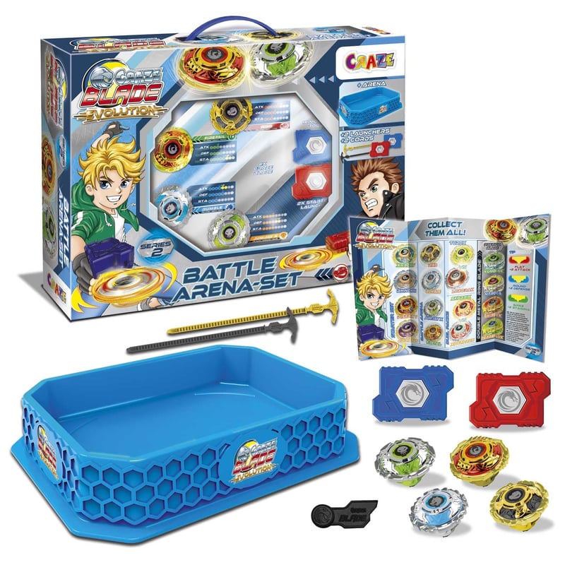 CRAZE Blade XXL Battle Set kovová bojová súprava – 4 ks