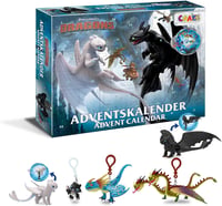 CRAZE Dragons 3 Adventi Naptár Gyerekeknek, 24 Meglepetés, Fiúknak és Lányoknak 2