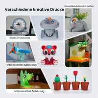 Creality CR-PETG náplň, 1,75 mm, 3D tlačová struna bez cievky, presnosť +/- 0,02 mm, 1 kg, žltá 9