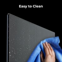 Creality Ender üveg nyomtatóágy 235x235mm - erős tapadás, sima felület, Ender 3/5 Pro/V2/3S kompatibilis 3D nyomtató alaplap 5