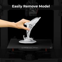 Creality Ender üveg nyomtatóágy 235x235mm - erős tapadás, sima felület, Ender 3/5 Pro/V2/3S kompatibilis 3D nyomtató alaplap 2
