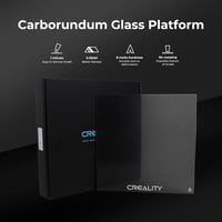 Creality Ender üveg nyomtatóágy 235x235mm - erős tapadás, sima felület, Ender 3/5 Pro/V2/3S kompatibilis 3D nyomtató alaplap 7