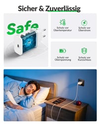 CREAPICO 20W USB-C rýchlonabíjačka s 3 m nabíjacím káblom, kompatibilná so sieťovým adaptérom pre iPhone 17 16 15 Pro Max Air Plus, iPad, Samsung S25 S24 a Google Pixel 5