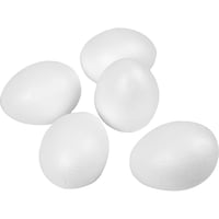 Polystyrénové vajíčko Creativ – biele – 8 cm, 50 ks 2
