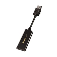 Externá zvuková karta a USB DAC zosilňovač Creative Sound Blaster Play!3, čierna, zvuk vo vysokom rozlíšení, 1 ks 1