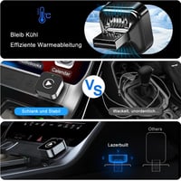 Bezdrôtový CarPlay adaptér Crelander pre iPhone a Android autá, Plug & Play 6