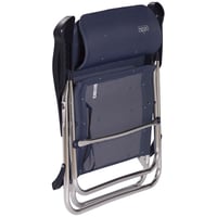 Scaun de plajă pliabil Crespo AL/205-C cu 7 poziții, bleumarin – scaun de plajă compact și portabil din material multifibră 9