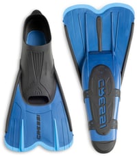 Plutvy Cressi Agua Short modré, veľkosť 33/34 (detské) – Prémiové unisex plavecké plutvy 4