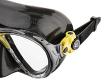 Set mască de scufundări și snorkel Cressi Big Eyes Evolution – negru/galben, mărime pentru adulți, pentru diving și snorkeling 6